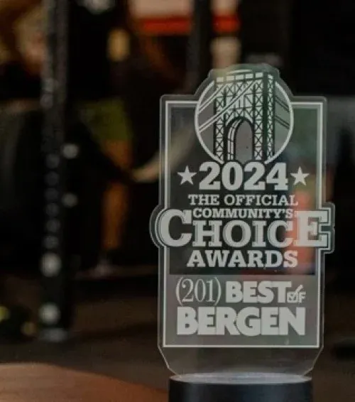 (201) Best of Bergen 2024 Community's Choice award trophy